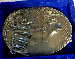 Belt Buckle Veterans Memorial Goodhue County 1987 In Box Red Wing MN Solid Brass