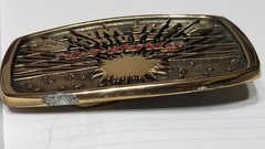 Snap-On Belt Buckle Leading The Way SSX-1232 BTS Solid Brass Shelf H2