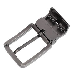 Reversible Single Prong Belt Buckle – Men 3.3cm/1.3inch Wide Belt Clip Zinc