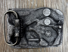 Vintage Country Music buckle for belt unisex men women western outdoors