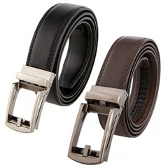 2 Pack Automatic Ratchet Belt Buckle Replacement for 1.25&Prime; Strap