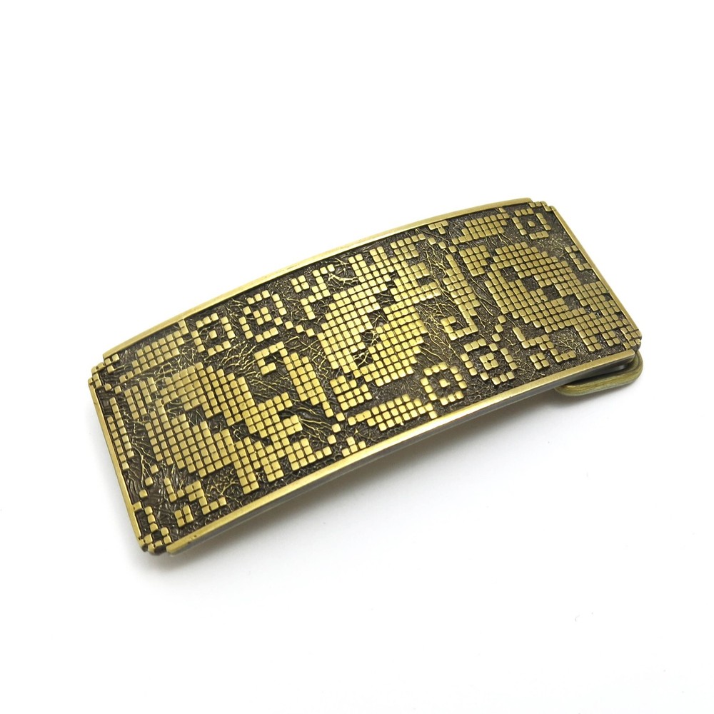Belt buckle Ukrainian embroidery, Vyshyvanka, Ancient Pagan poppy flower design