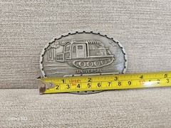 Vintage Universal Go-Tract Belt Buckle R.J. Roberts Tracked Forestry Machine