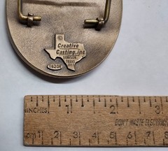 2013 BUFFALO TRAP & SKEET – TERRY BARNHART MEMORIAL – BELT BUCKLE -listing #9557