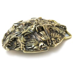Belt buckle « Cerberus », Animal buckle,Three headed dog, Hell dog, monster dog