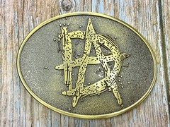 Loot Crate Exclusive 2016 WWE Federation Dean Ambrose Belt Buckle