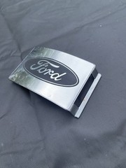 FORD Logo Stainless Steel Belt Buckle Black Officially Licensed Product L@@K!