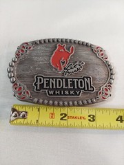 Pendleton Whisky Let &lsquo;er Buck 2023 Belt Buckle Montana Silver Smith Limited Ed.