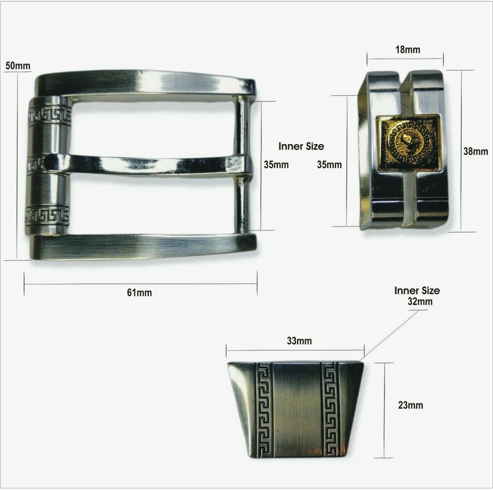 VERSACE TYPE Buckle Greek Style Desing – Three pieces Set
