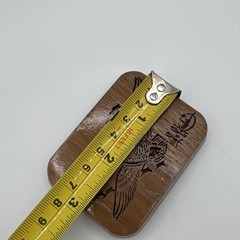Vintage 1977 Lasercraft Laser Engraved V Formation Geese Duck Theme Belt Buckle