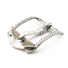 German silver belt buckle Anchor, Pin type belt buckle, Frame belt buckle