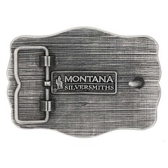 Montana Silversmiths Attitude Ropin&rsquo; Ready Longhorn Western Belt Buckle