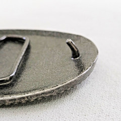 Ivan Belt Buckle – American Flag and Eagle (has wear) made in Taiwan