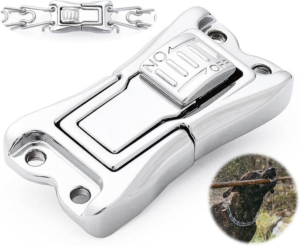 Quick-Release Buckle for Prong Collar, Stainless Steel Metal Buckle for 2.25Mm 3