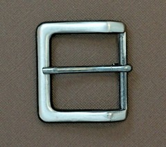 New 1 1/2&Prime; pin buckle(#69) man/women brushed antique nickel color finish