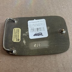 NOS Rainbow Metals F-106 Delta Dart The Ultimate Interceptor belt buckle #27/100