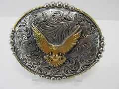 Vintage Western Eagle Belt Buckle – Rodeo Style Cowboy Cowgirl Accessory