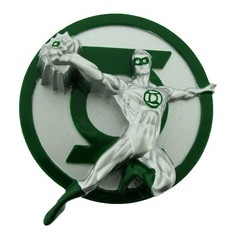 Green Lantern Belt Buckle Halloween Party Womens Costume Mens Cosplay DC Comics
