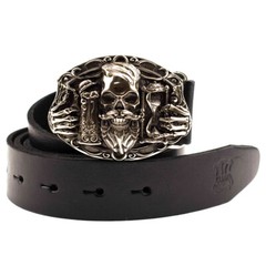 German silver belt buckle Beer, Beer fans buckle, Beer and Skull belt buckle