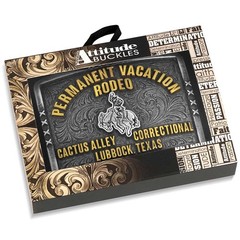 Montana Silversmiths Attitude Officially Licensed Cactus Alley Belt Buckle