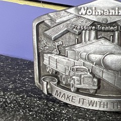 Wolmanized « Make It With The Best » Men&rsquo;s Western Belt Buckle