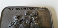 Belt Buckle 1776 Bicentennial 1976 Spirit Of America Vintage 1976