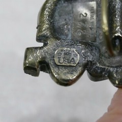 The Great American Buckle Co. 1980 Limited Edition # 272 Locomotive Belt Buckle