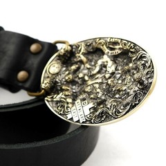 Gemini belt buckle, Twins Horoscope Astrological Zodiac Sign solid belt buckle