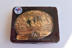 AWARD DESIGN MEDALS/HTS TEXAS SESQUINCENTENNIAL 150 YEARS 1836-1986 LIMITED 3260
