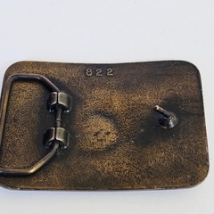 Vtg 70&rsquo;s Canon FTb Camera Belt Buckle Brass Tone Photography Accessory Retro 822