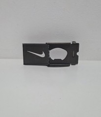 Beer Opener Nike Swoosh Logo Flip Belt Buckle Metal Rectangular 1.5 in