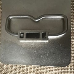Vintage H-F Logistics Semi Truck 5 Year Safety Award Belt Buckle Silver Workwear