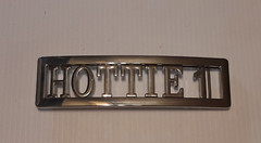 HOTTIE 1 CUSTOM Belt Buckle-Put ANY LETTERS &/OR NUMBERS on Buckle