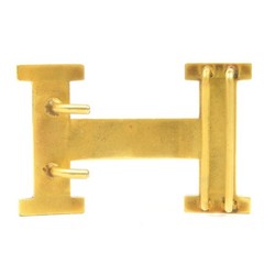 Beautiful Hermes Constance Belt H Buckle Vintage Accessory Gp Gold Ladies Used