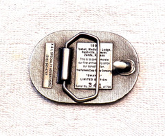 CLASSIC BELT BUCKLE FARMERS COOP EQUITY CO « SWAZEY » LMT ED #341 OF 700 BB18