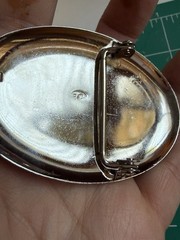 Vintage SW artisan B Cayaditto, BC, Buffalo Nickel belt buckle