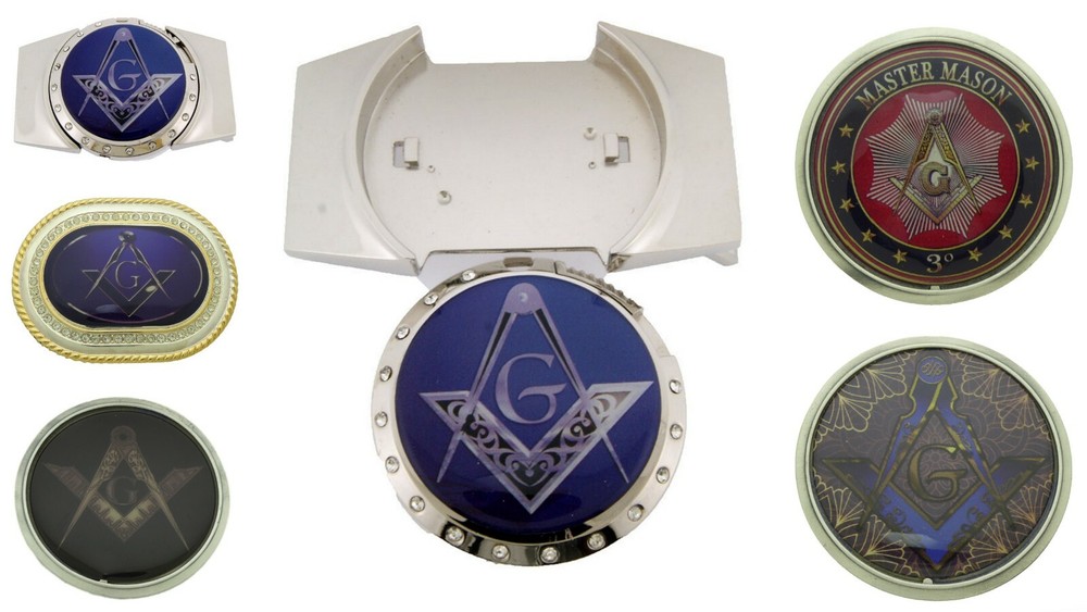 Mason Masonic Fraternal Compass Masonry Freemasonry Master Belt Buckle New Men