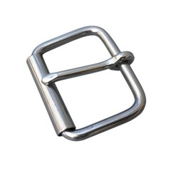 53mm Heavy Duty Stainless Steel Single Prong Roller Belt Buckle Replacement Chic