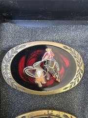 Lot of 8 Various Beltbuckles