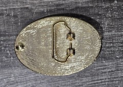 Taxidermy Rattlesnake Head Belt Buckle