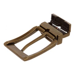 1 3/8 Inch (35 mm) Nickel Free Reversible Clamp Belt Buckle
