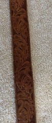 Western Vintage Men&rsquo;s Belt Buckle Custom Personalized Monogrammed Leather Belt