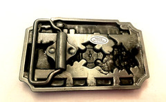 « AMERICA&rsquo;S FIREFIGHTERS » EVER READY & WILLING Men&rsquo;s BUCKLE – Fits a 1 3/4&Prime; BELT