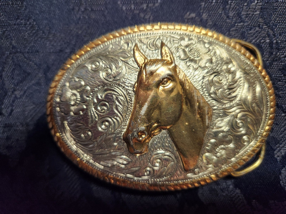 Belt Buckle – Vintage – horse head