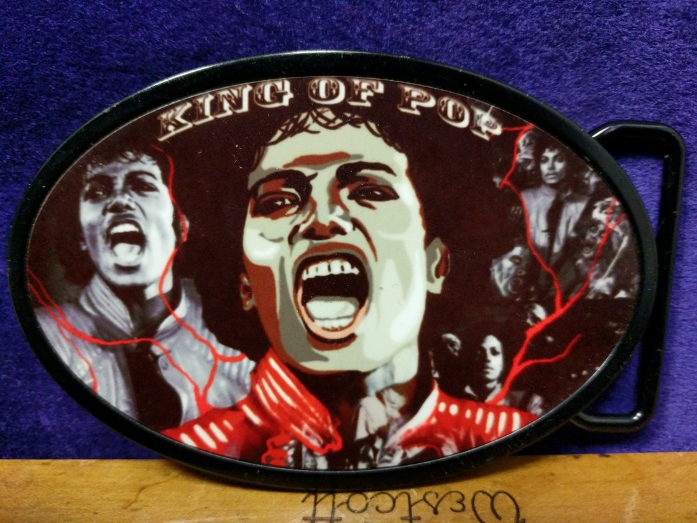 Great/Fun/Fashionable Belt Buckle King Of Pop Micheal Jackson Legendary Rare