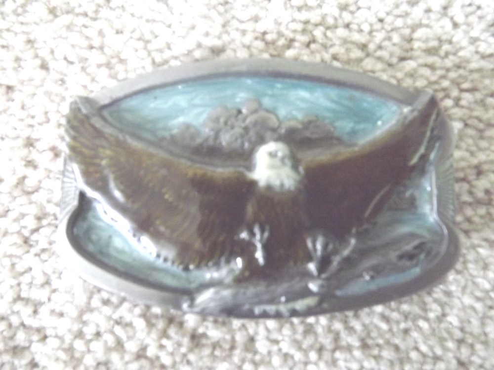 LANDING EAGLE BELT BUCKLE BUCKLES OF AMERICA MASTERPIECE COLLECTION BA-139
