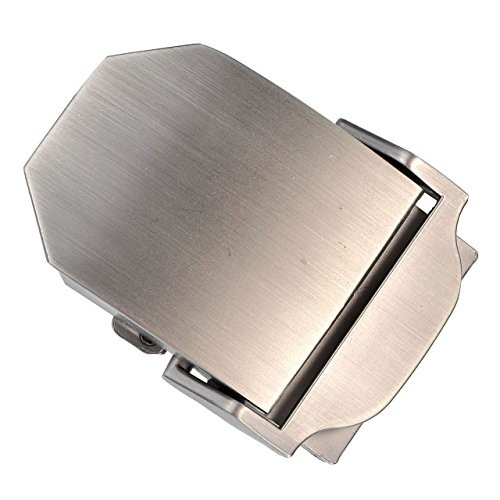 Men Military Thicken Canvas Web Belt,Separate Interchangable Metal Buckle