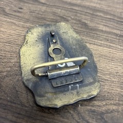 Vintage Belt Buckle « Frank » Name Brass Oden Inc. Western Cowboy 1970&rsquo;s