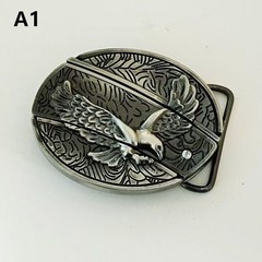 Fashionable smooth buckle men&rsquo;s belt buckle head with needle buckle trend