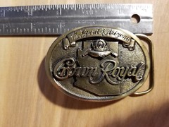Vintage Crown Royal Belt Buckle « The Spirit of Arizona » Still in Bag